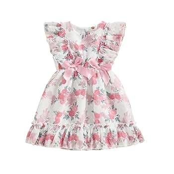 Amazon.com: Toddler Kids Little Girl Summer Dress Flutter